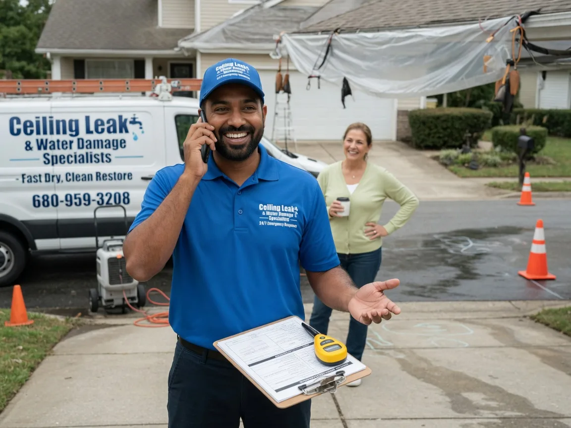 Ceiling Leak Cleanup Dille, WV FAQs